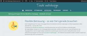 wordpress seite bearbeiten