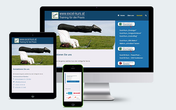 Webdesign Wien für Bambus - Darstellung auf allen Bildschirmgrößen