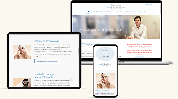 Homepage Arzt Wien