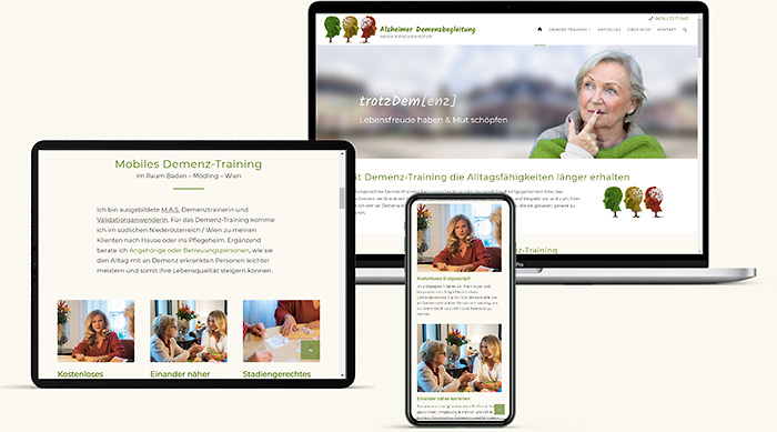 Website Demenz Mödling