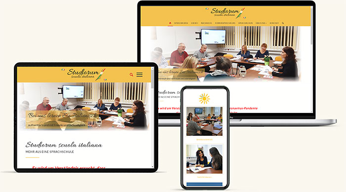 Homepage Sprachschule Wr. Neudorf