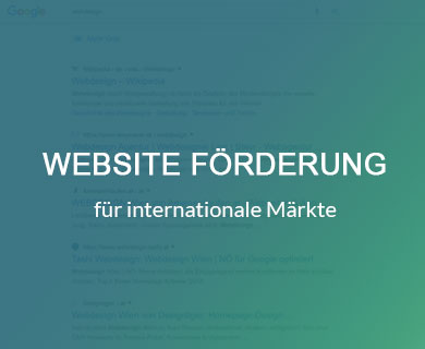 Förderung website international 2019 / 2020