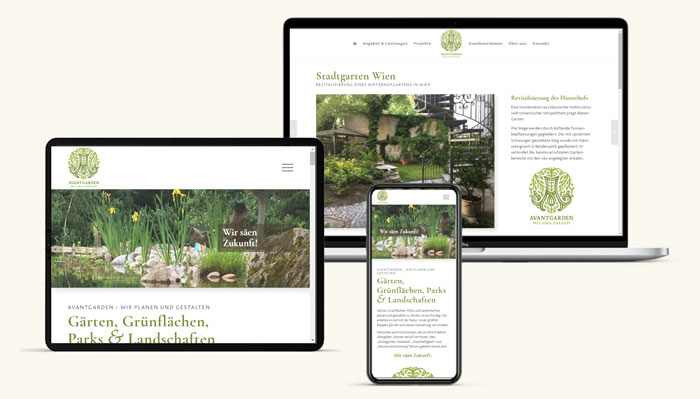Homepage Gartengestaltung