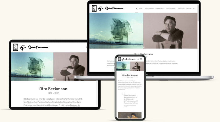 Homepage Archiv Otto Beckmann