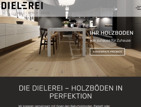 Bodenleger Dielerei Referenz Homepage